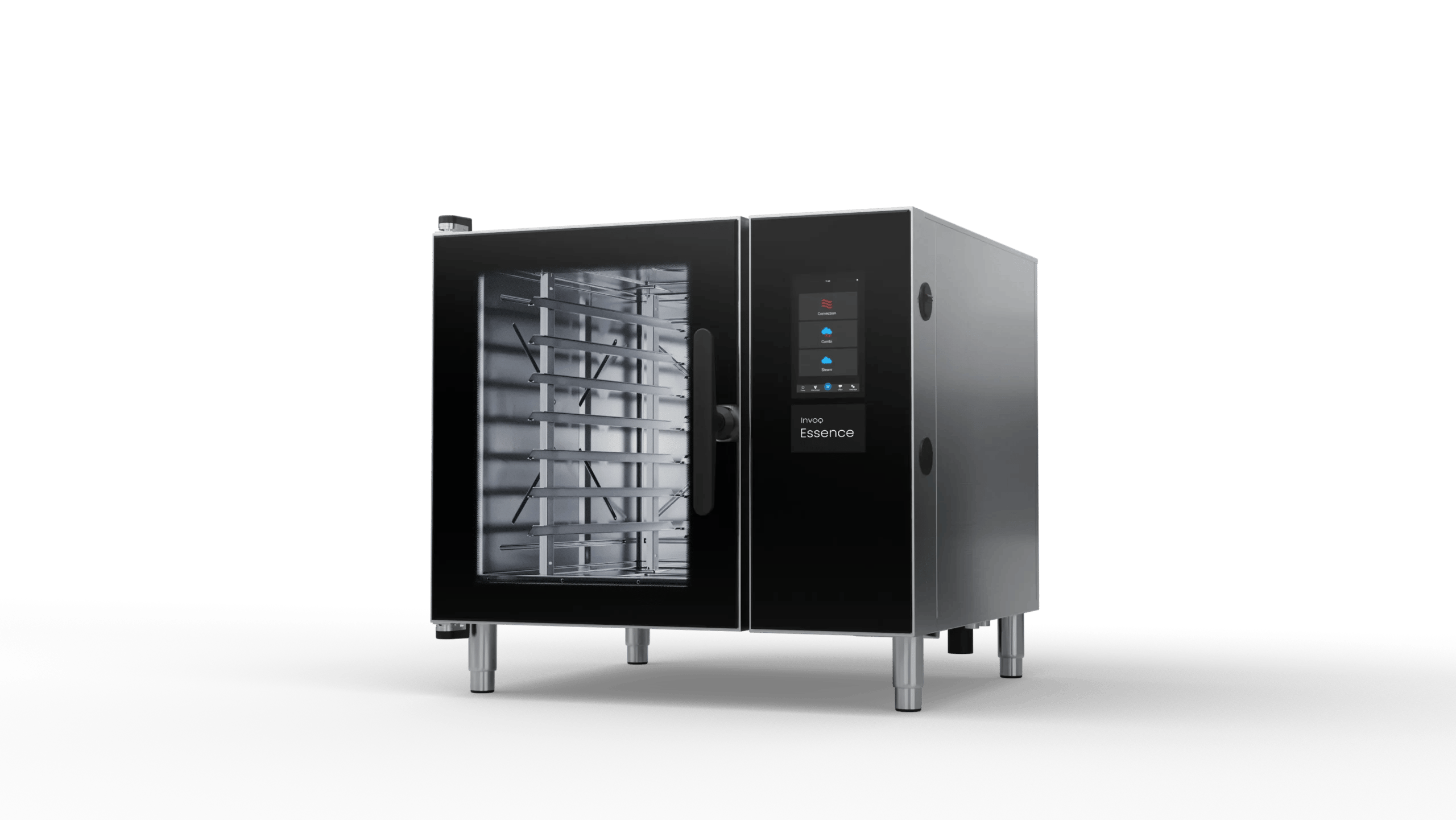 HOUNÖ Invoq Combi 6-1/1 GN set forfra med glasdør og touchpanel