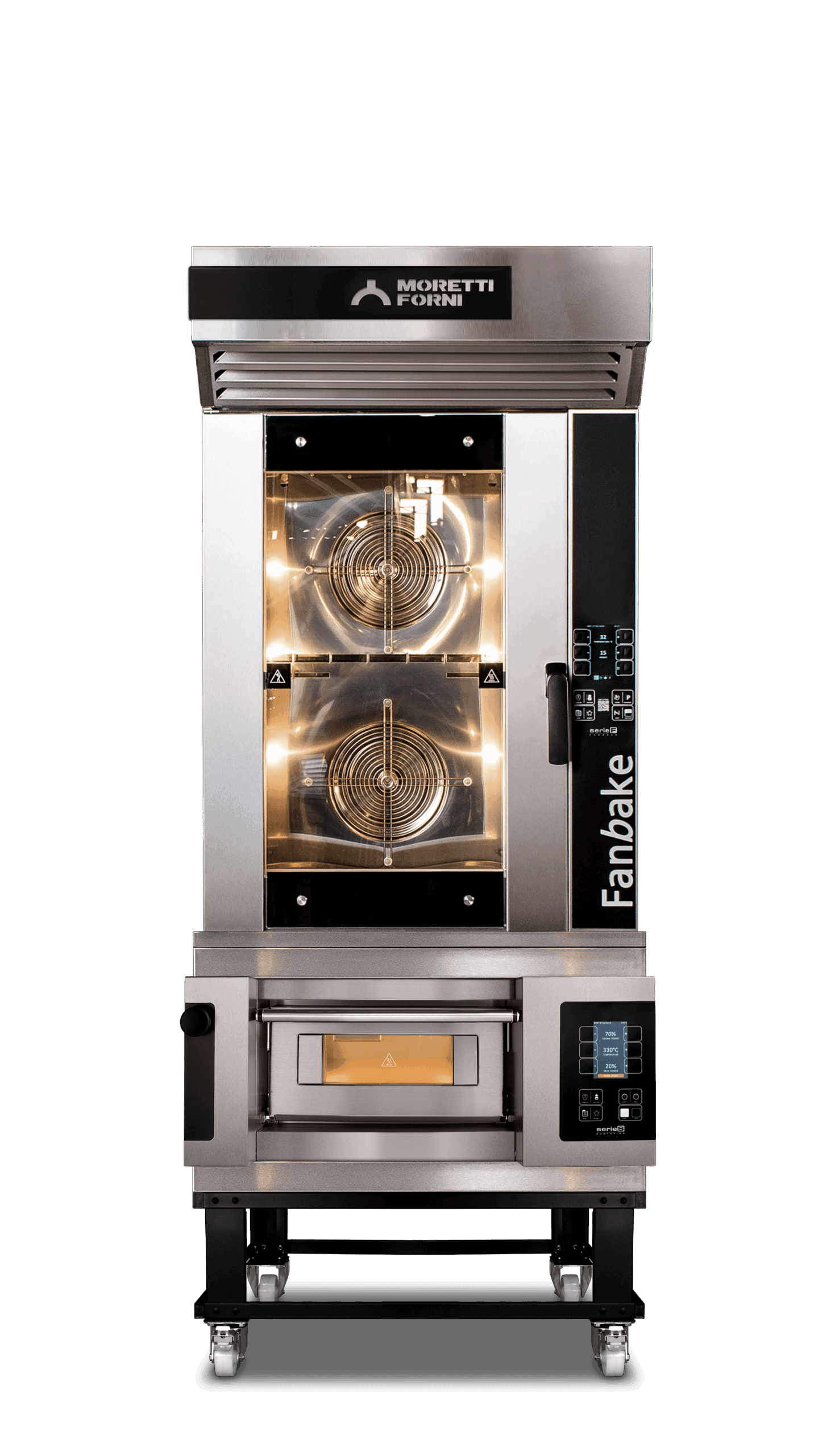 Moretti Forni - F100E, Konvektionsovn MOD F+S1/S