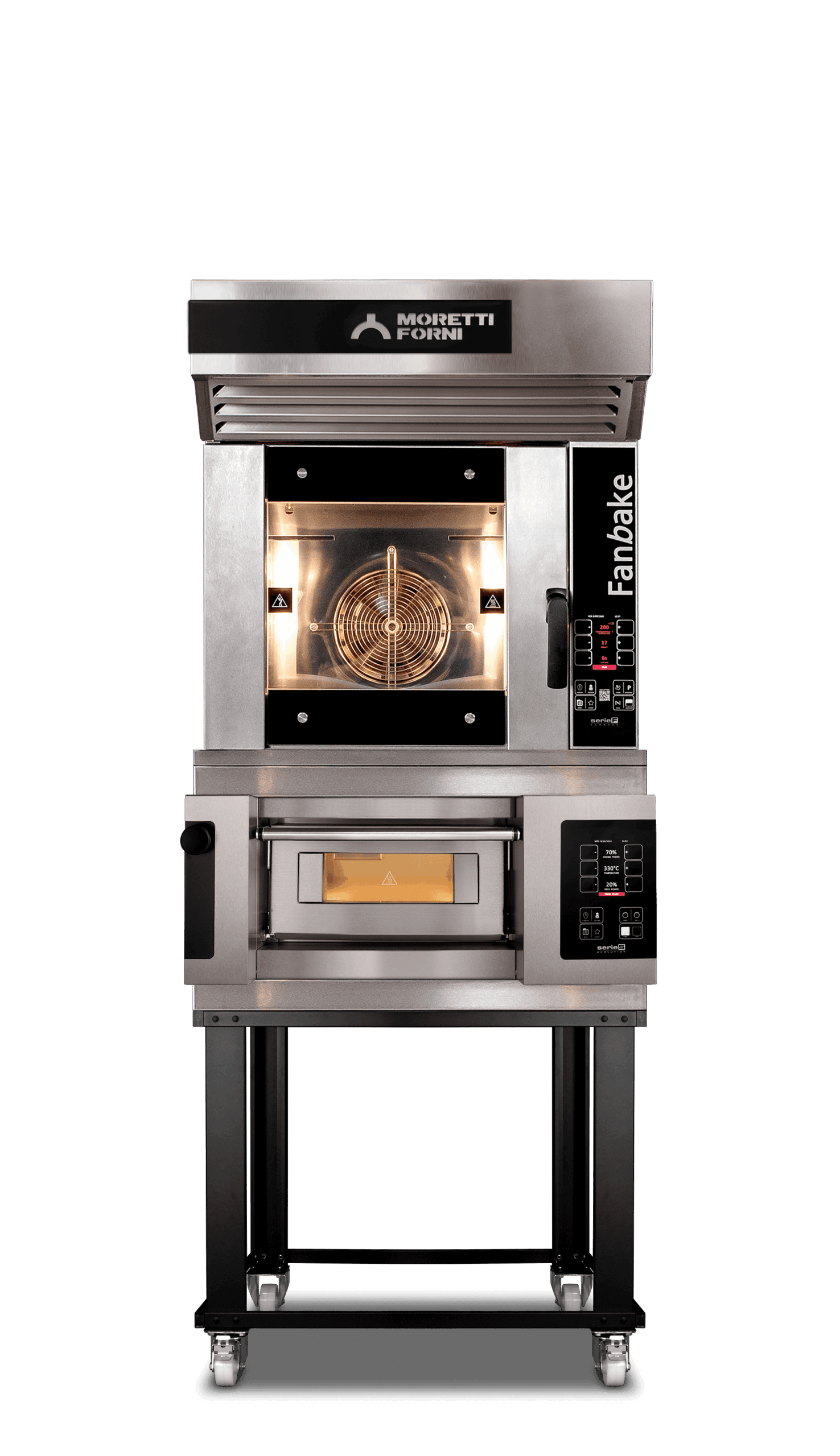 Moretti Forni - F50E, Konvektionsovn MOD F+S1/S