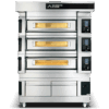 Moretti Forni - S100E, Pizzaovn MOD 3/L inkl. Varmeskab