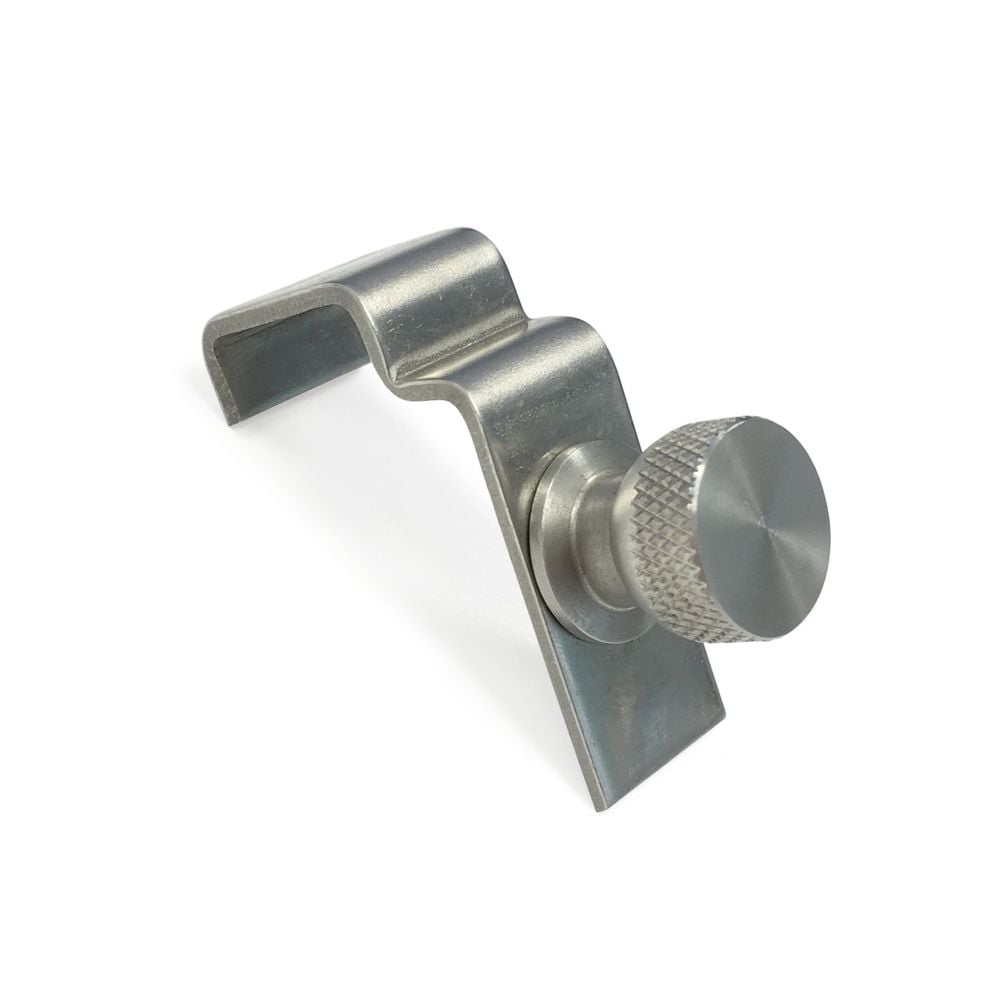 Rustfrit stål krog til opbevaringsreol til gn1/1 beholdere, 15x42x(h)42mm - Billede 2