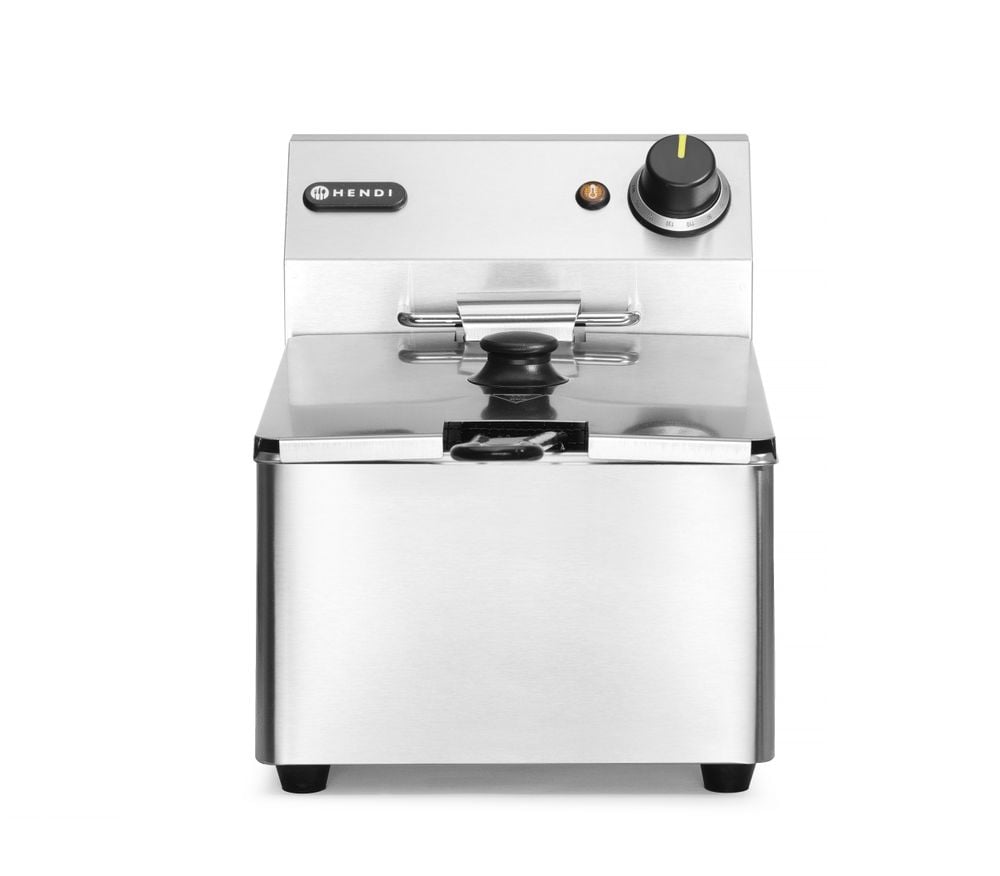Frituregryde Kitchen Line - 6L, 230V/3300W, 265x430x(H)290mm, rustfrit stål - Billede 2