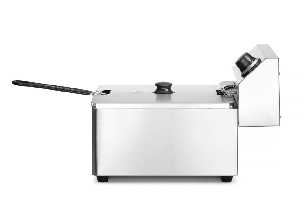 Frituregryde Kitchen Line - 6L, 230V/3300W, 265x430x(H)290mm, rustfrit stål - Billede 4