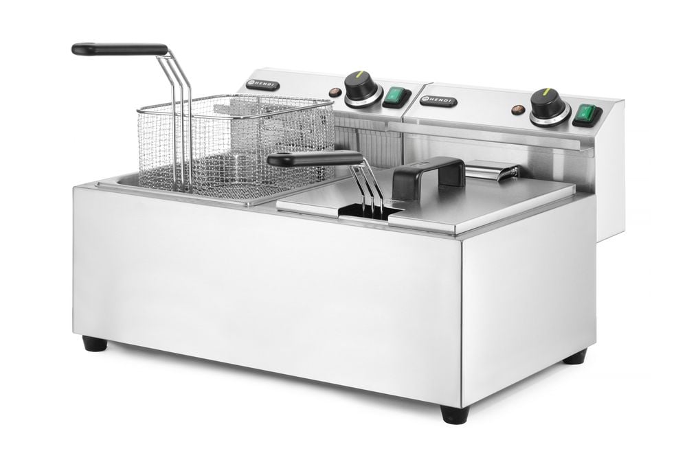 Friture Profi Line, 2 × 8 l, Profi Line, 16L, 230V/7000W, 605x460x(H)350mm - Billede 3