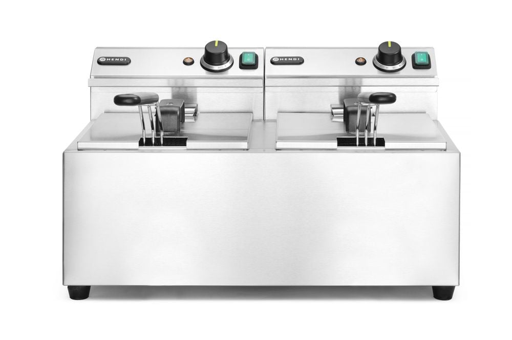 Friture Profi Line, 2 × 8 l, Profi Line, 16L, 230V/7000W, 605x460x(H)350mm - Billede 2