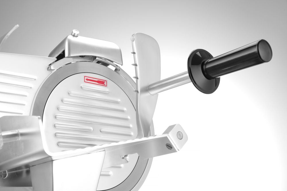 Pålægsmaskine Profi Line 220 mm, 230V/280W, 440x420x(H)350mm - luftkølet motor - Billede 10