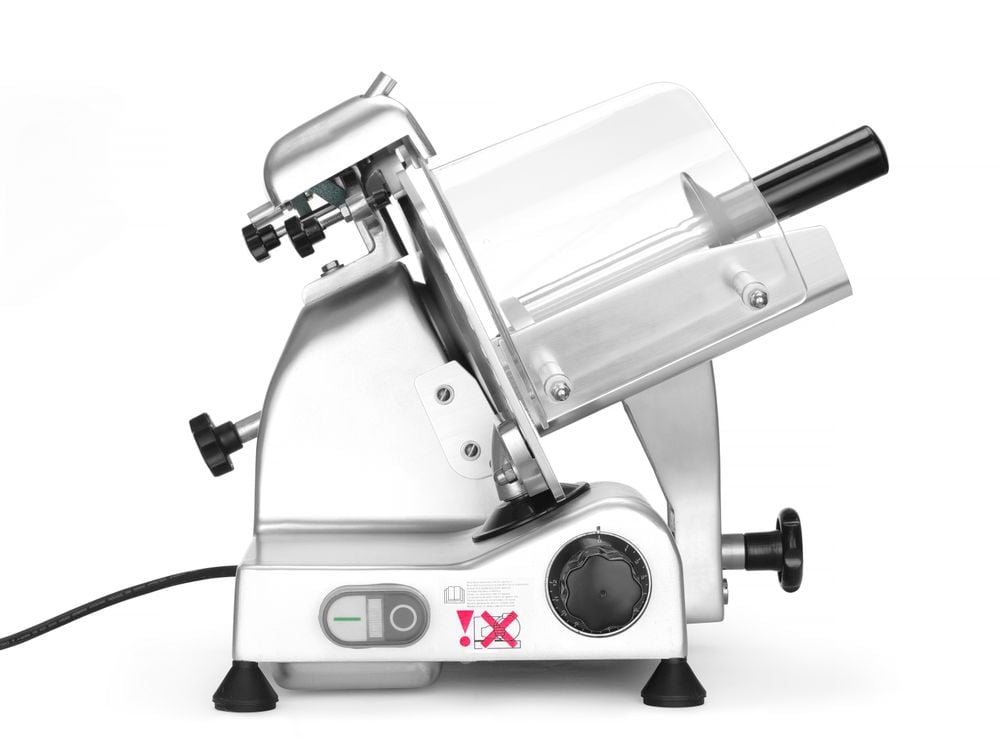 Pålægsmaskine Profi Line 220 mm, 230V/280W, 440x420x(H)350mm - luftkølet motor - Billede 5
