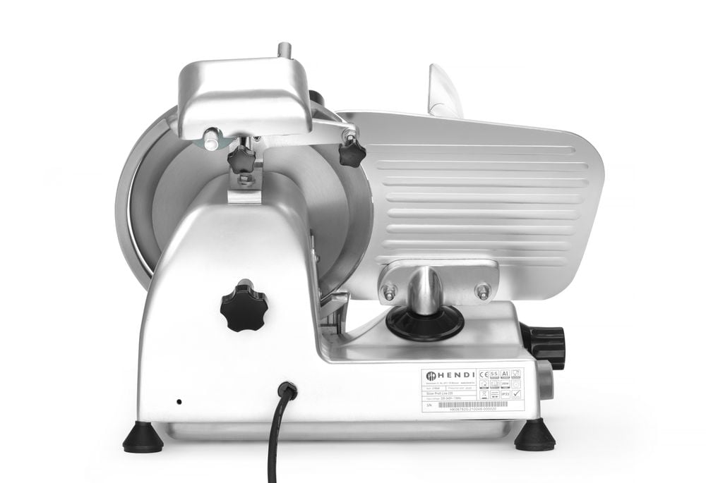 Pålægsmaskine Profi Line 220 mm, 230V/280W, 440x420x(H)350mm - luftkølet motor - Billede 8
