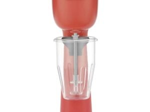 Rød milkshake mixer, designet af robert bronwasser, 400w - Billede 10