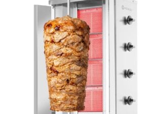 Professionel kebab grill på gas, 12kw, 3 brændere - Billede 7