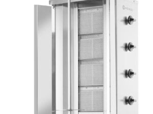 Professionel kebab grill på gas, 12kw, 3 brændere - Billede 4