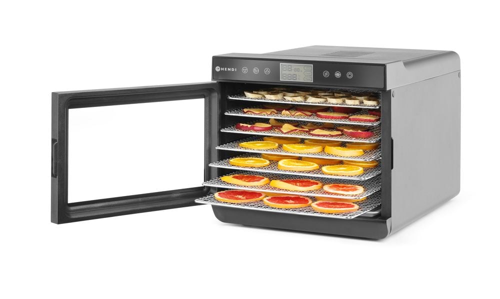 Professionel madtørrer, 7 bakker, 230v/500w - Billede 8