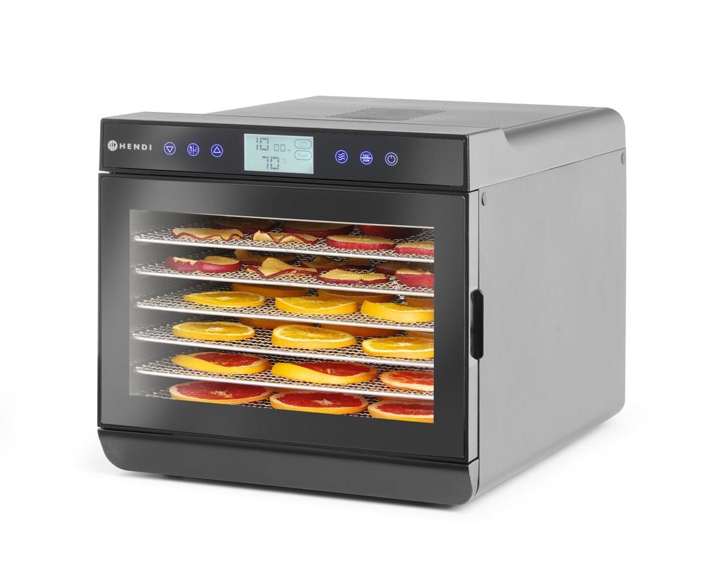 Professionel madtørrer, 7 bakker, 230v/500w - Billede 7