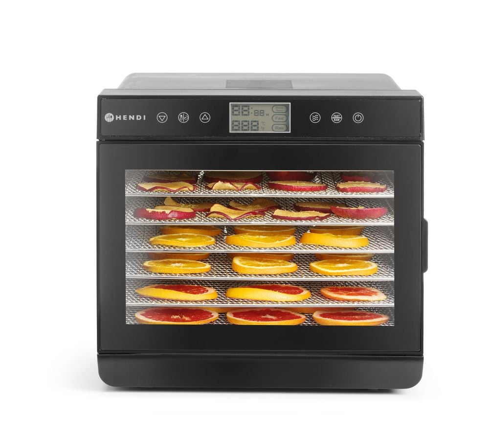 Professionel madtørrer, 7 bakker, 230v/500w - Billede 9