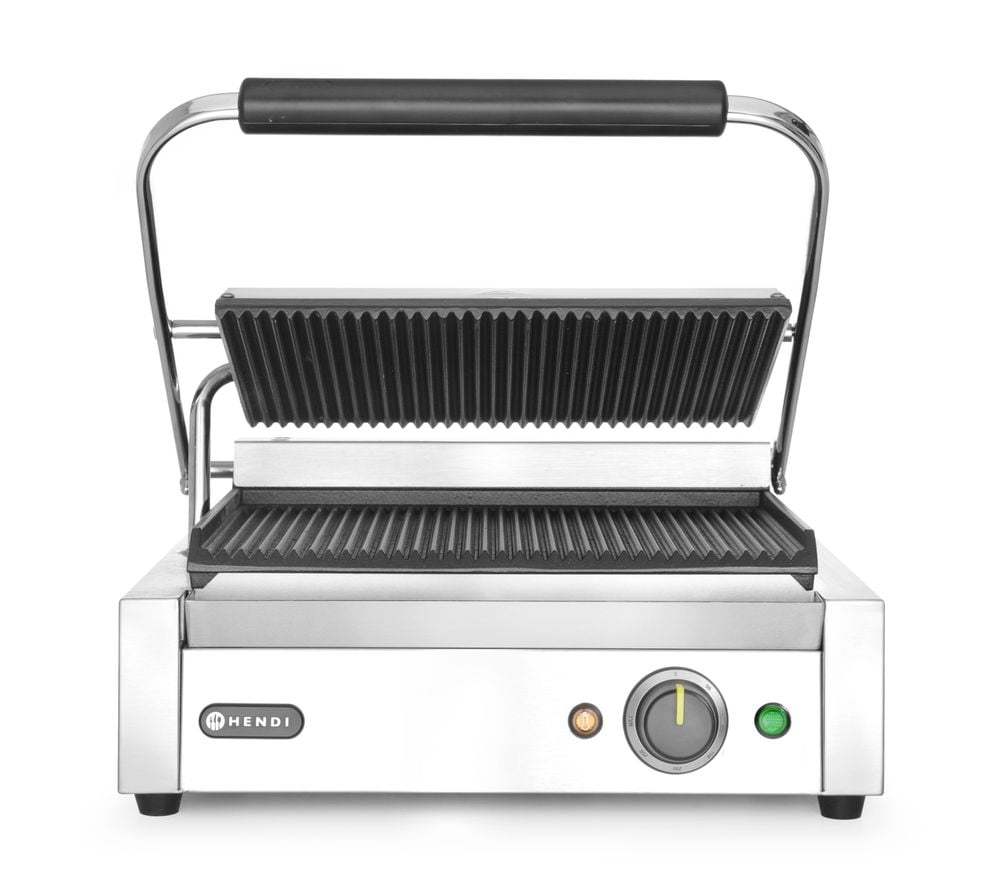 Panini kontaktgrill med rillet over- og underflade, 2200w - Billede 8