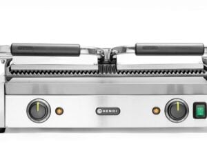 Dobbelt kontaktgrill, ribbet top og bund, 230V/3600W, 570x370x(H)210mm - Billede 4