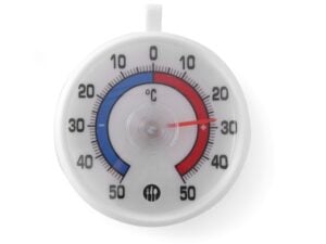 Køleskabstermometer, ø72x(H)21mm, med krog. Temperaturområde -50 °C til 50 °C. - Billede 2