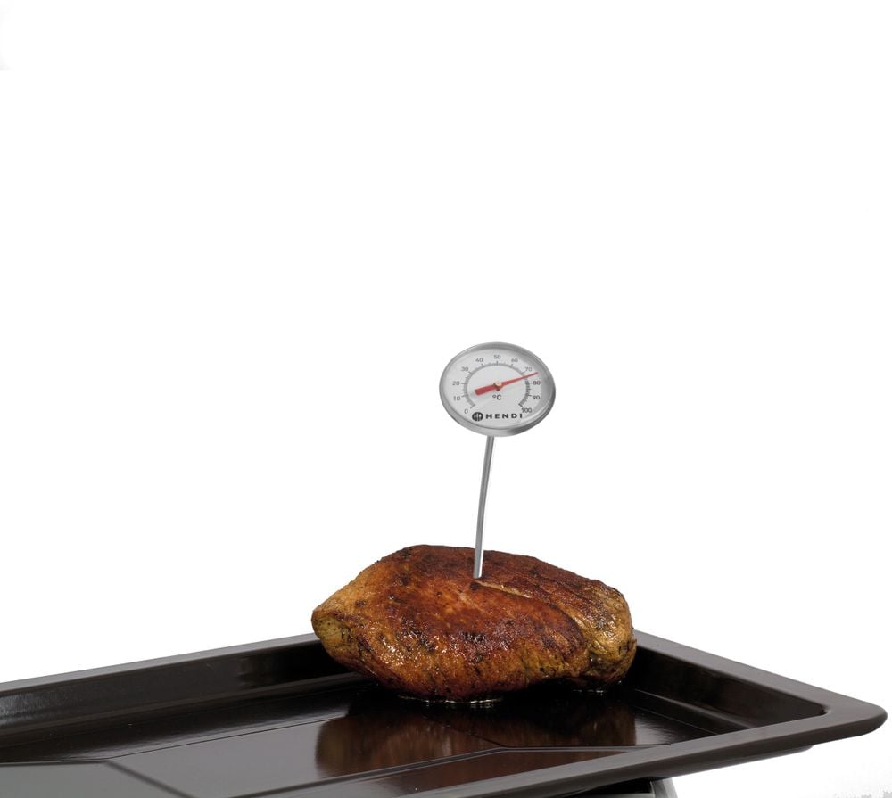 Lomme-termometer, ø44.5x(H)140mm, temperaturområde 0-100°C, rustfrit stål - Billede 3