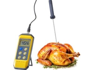 Stødsikkert termometer med probe, 195x85x(H)45mm, vandafvisende, temperaturområde -50°C til 300°C - Billede 8