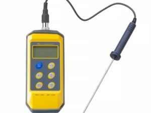 Stødsikkert termometer med probe, 195x85x(H)45mm, vandafvisende, temperaturområde -50°C til 300°C - Billede 3
