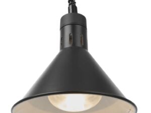 Justerbar varmelampe i sølv, 250w - Billede 10
