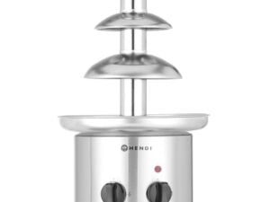 Chokoladefontæne 3 etager, 230V/170W, ø210x(H)400mm, rustfrit stål, med varmefunktion - Billede 2