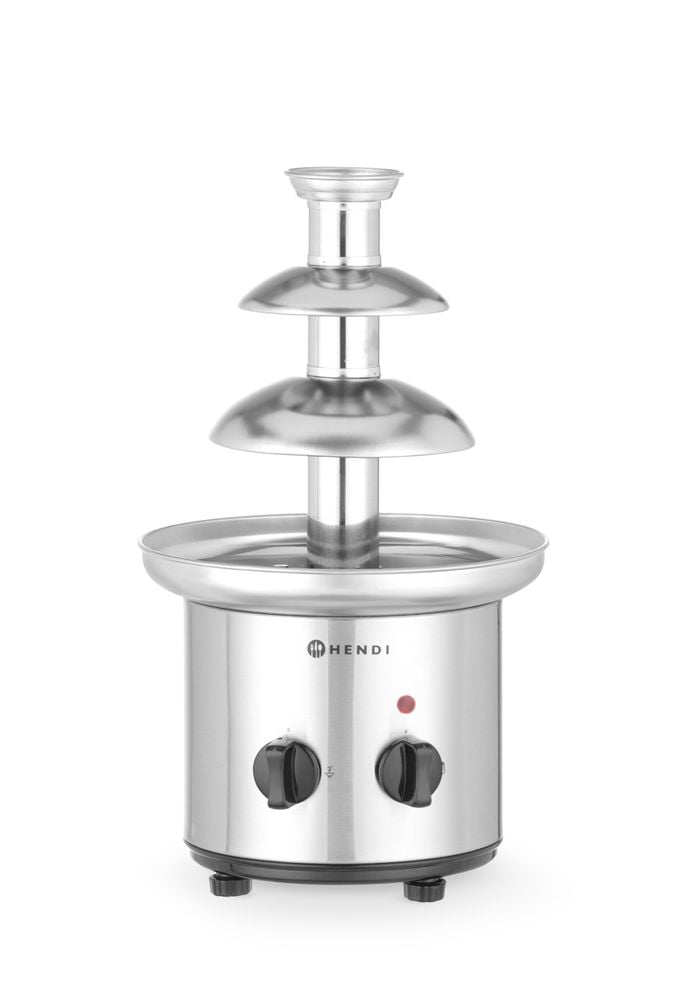 Chokoladefontæne 3 etager, 230V/170W, ø210x(H)400mm, rustfrit stål, med varmefunktion - Billede 3