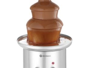 Chokoladefontæne 3 etager, 230V/170W, ø210x(H)400mm, rustfrit stål, med varmefunktion - Billede 7