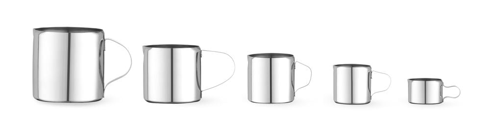 Flødekande, 0,035L, ø40x(H)40mm, rustfrit stål, stk. - Billede 6