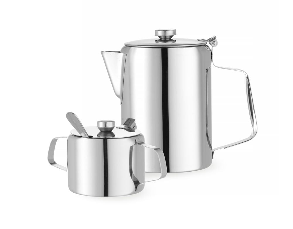 Sukkerskål, Hendi, 0,3L, ø85x(H)80mm, med hængslet låg - Billede 3
