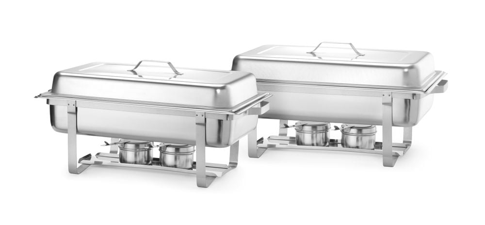 Chafing dish i rustfrit stål, 9 l - Billede 7