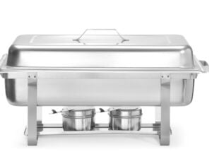 Chafing dish i rustfrit stål, 9 l - Billede 8