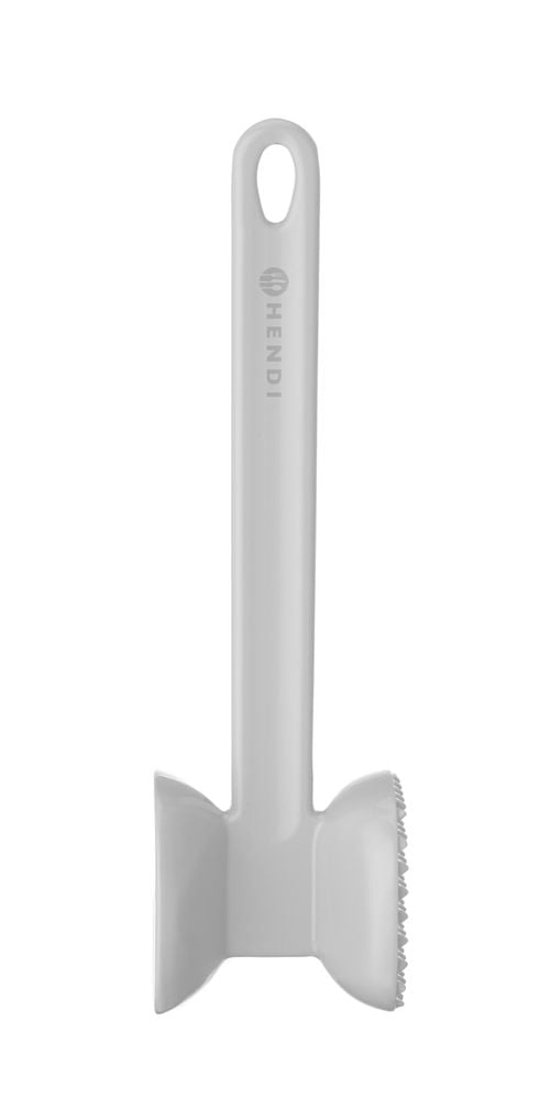 Kødmørnerhammer, Hendi, (L)260mm. Fast greb. Pigget overflade til svine- og oksekød. Glatt overflade til fisk og fjerkræ. - Billede 6