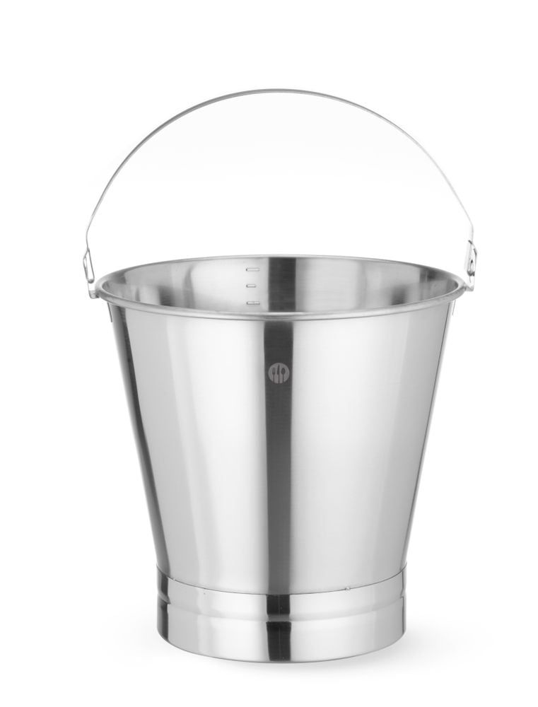 Spand med forstærket bund, Profi Line, 15L, ø305x(H)330mm, graduering, Hendi - Billede 8