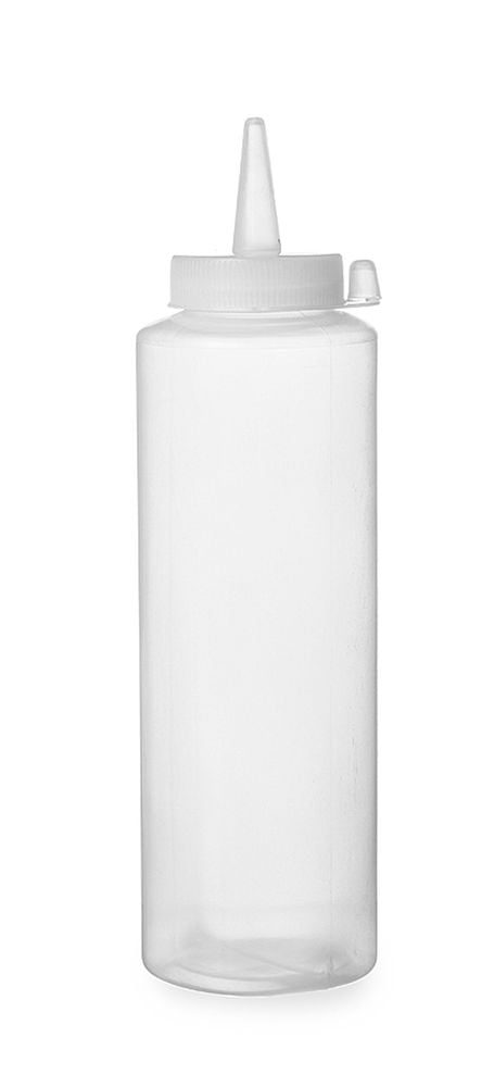Dispenserflaske, 0,35L, Transparent, ø55x(H)205mm, Polyethylen, - Billede 3