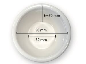 Ramekin - 12 stk, Hendi, 0,045L, Elfenben, ø60x(H)35mm. - Billede 8