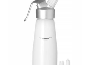 Flødeskumsdispenser Kitchen Line, 0,5L, ø80x(H)260mm, aluminium, hvid - Billede 3