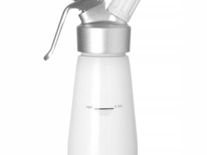 Flødeskumsdispenser Kitchen Line, 0,5L, ø80x(H)260mm, aluminium, hvid - Billede 2