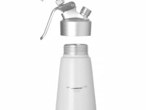 Flødeskumsdispenser Kitchen Line, 0,5L, ø80x(H)260mm, aluminium, hvid - Billede 4