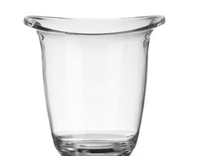 Transparent 3l champagnekøler i plastik, oval, 220x185x226mm - Billede 5