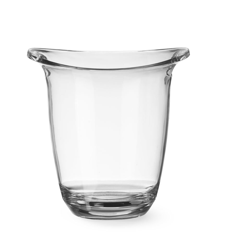 Transparent 3l champagnekøler i plastik, oval, 220x185x226mm - Billede 5