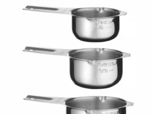 Målebæger - sæt af 4 stk., Bar op, 135x80x(H)45mm - Billede 5