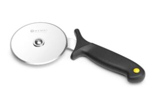 Pizza skærer, sort, (L)230mm, rustfrit stål knivblad, polypropylen håndtag. Med HACCP farvekodningssystem. - Billede 5
