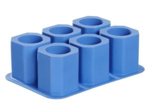ice shot glas form, bar up, 125x190x(h)60mm - lav 4 isterningeglas - Billede 4