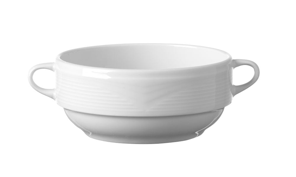 Suppeskål, Hendi, 0,38L, Ø120mm. Passer til underkop 794456. - Billede 2
