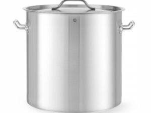 Gryde med låg, Budget Line, 50L, ø400x(H)400mm, Hendi. - Billede 3