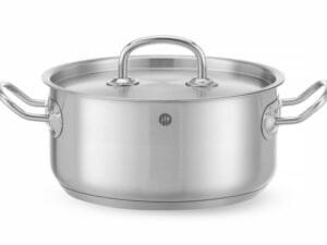 Lavt grydefad med låg, Kitchen Line, 12L, ø320x(H)150mm - Billede 4