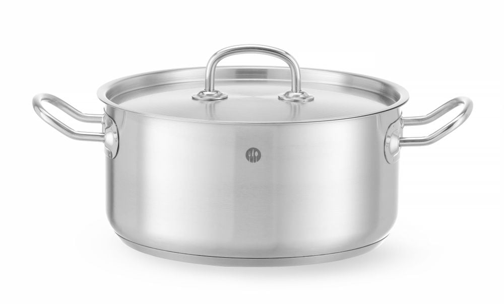 Lavt grydefad med låg, Kitchen Line, 4,9L, ø240x(H)110mm, 2 stk. - Billede 3