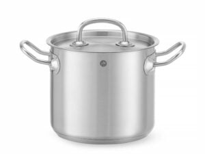 Høj gryde med låg, 9 l, til alle komfurtyper - Billede 4