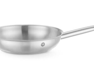 Stegespande uden låg, Kitchen Line, 1,9L, ø240x(H)50mm, med langt, køligt håndtag i rustfrit stål - Billede 4
